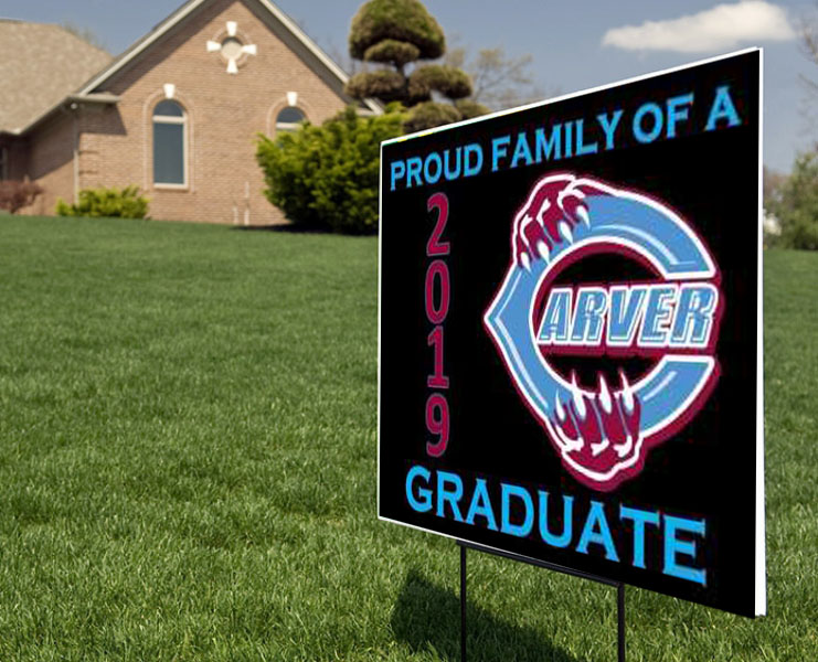Ordering 2019 Graduation Yard Sign
