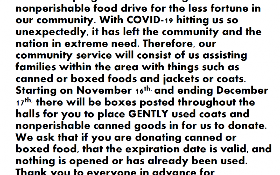 JROTC Needs Your Help!