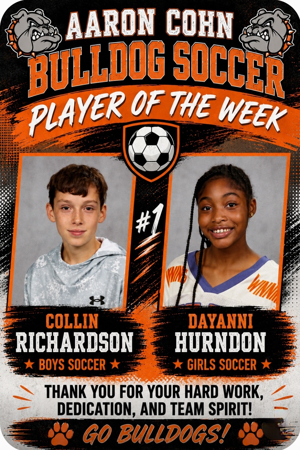Athletics Player of the Week #1