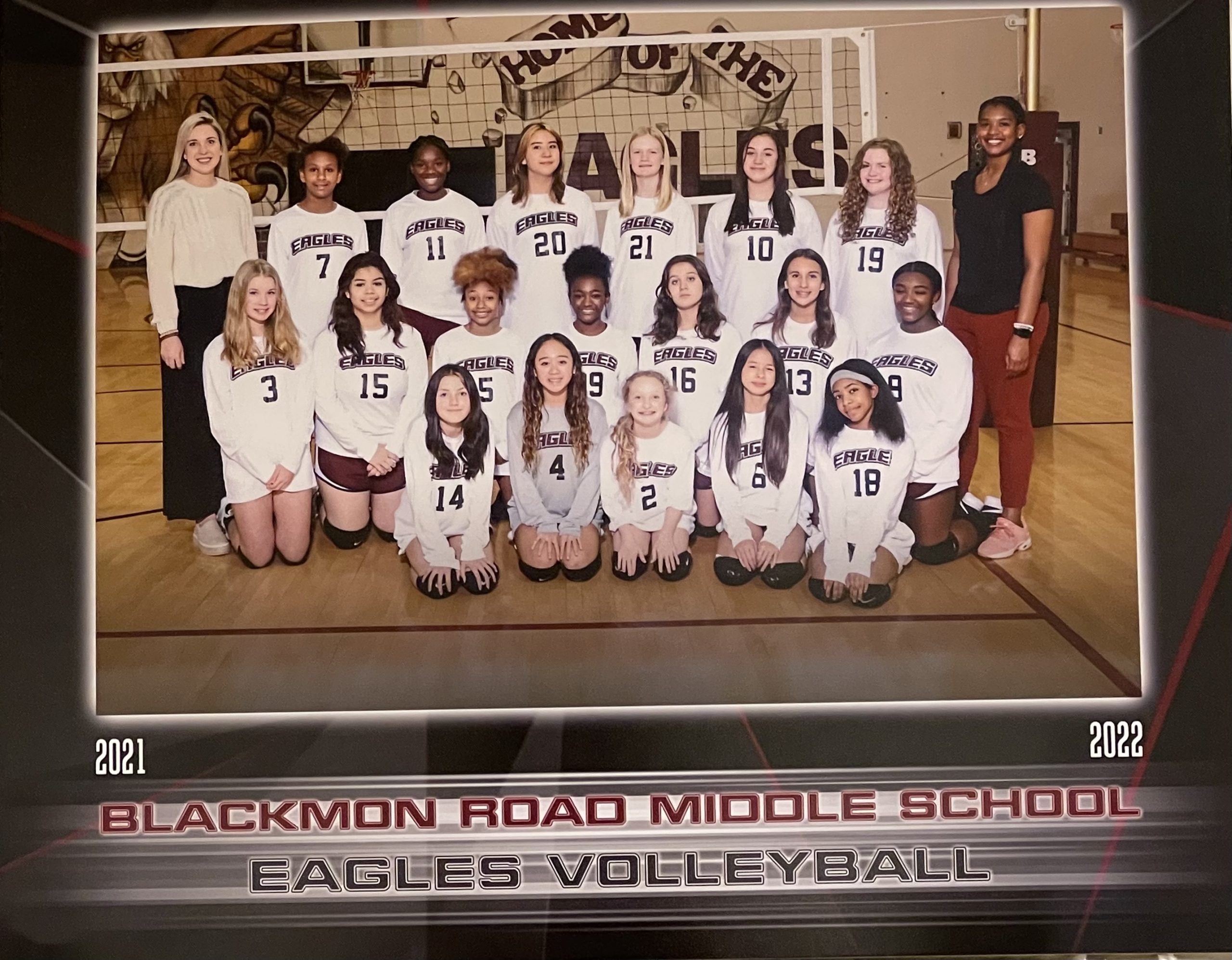 Volleyball Blackmon Road Middle School