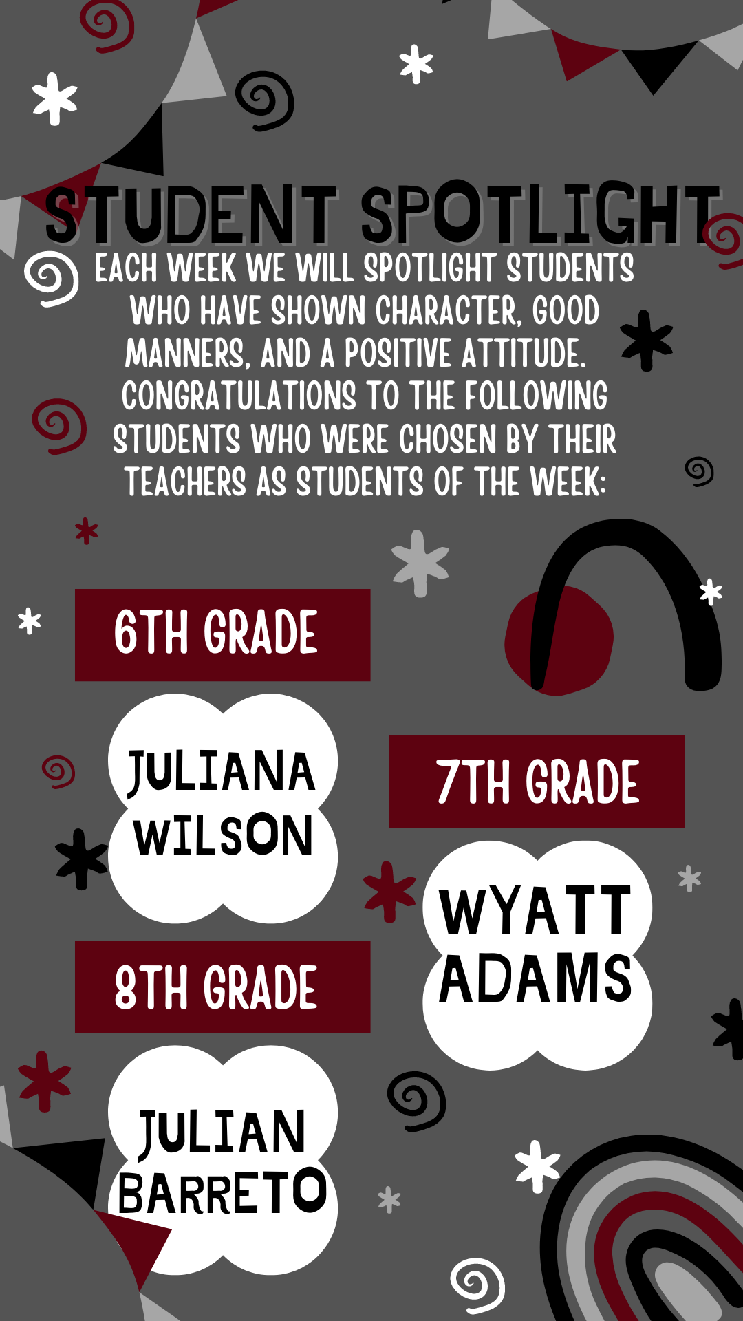 student of the week (20)