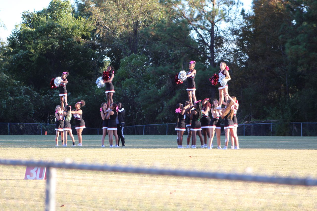 Cheerleading Blackmon Road Middle School