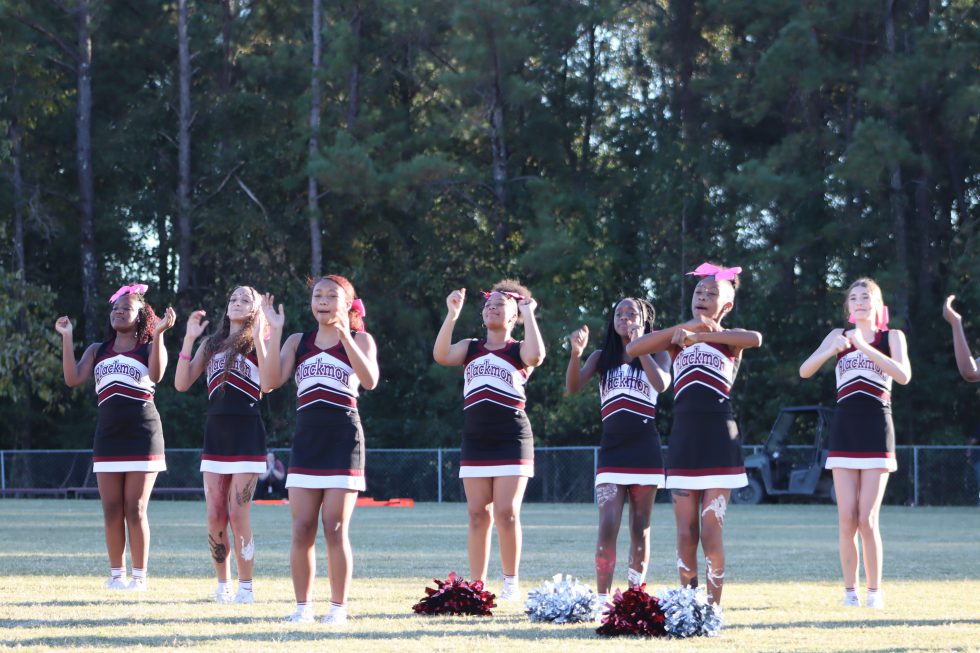 Cheerleading Blackmon Road Middle School