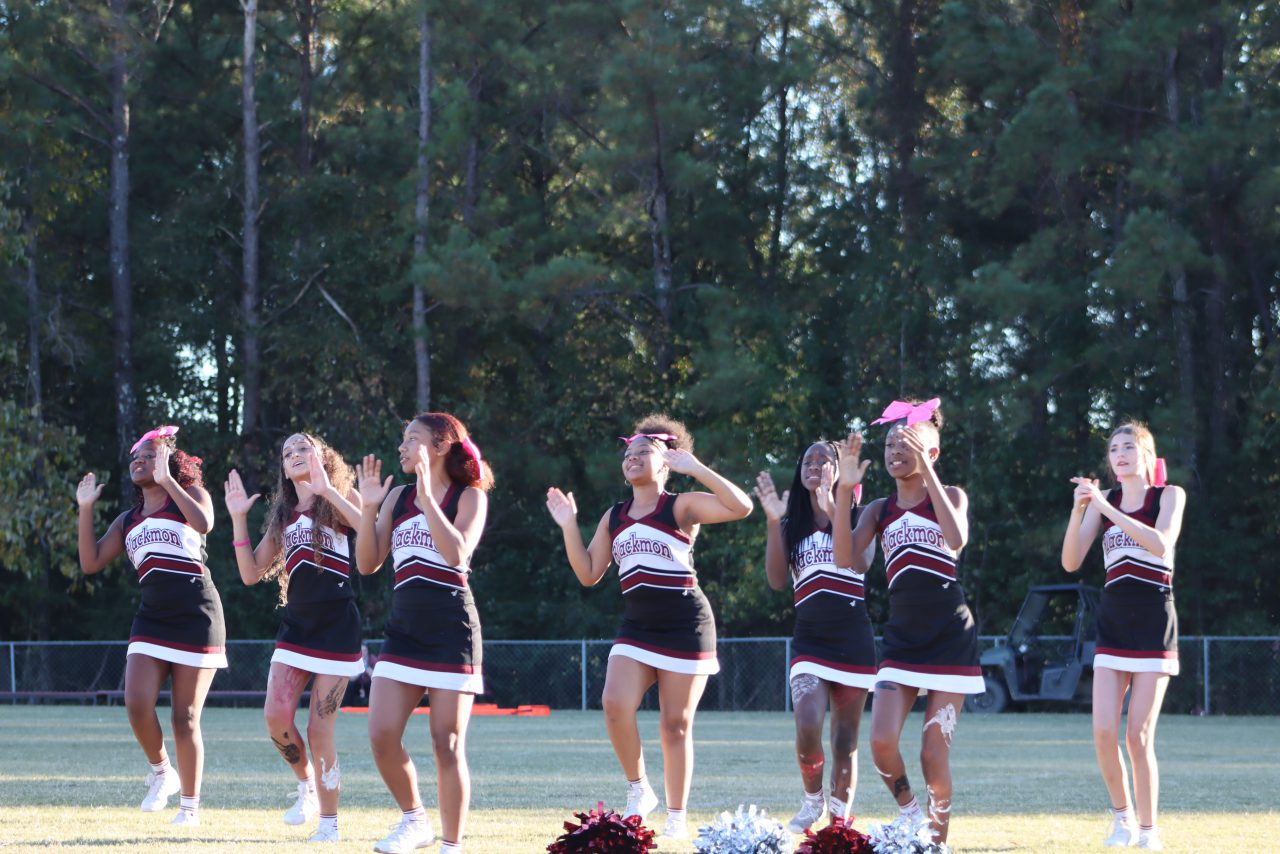 Cheerleading Blackmon Road Middle School