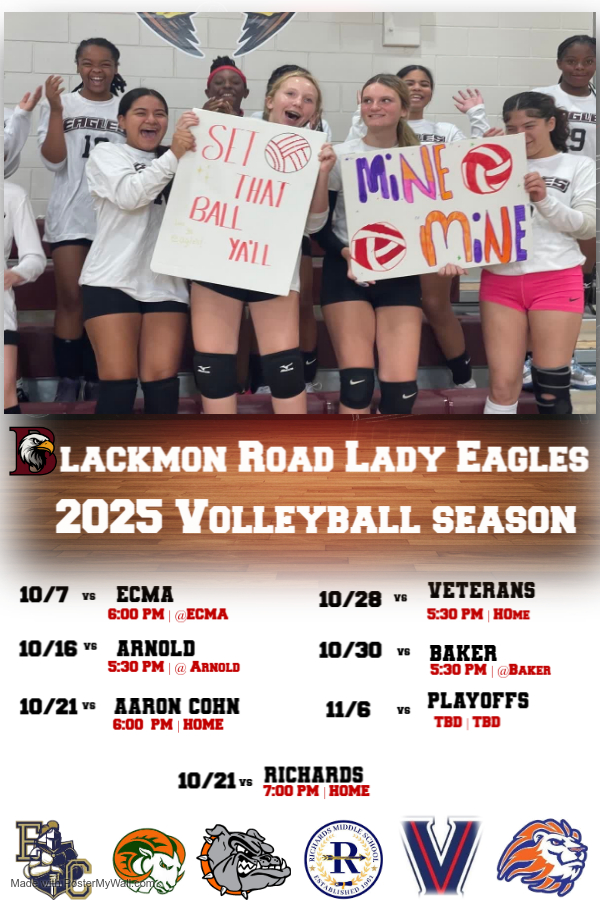 Fall 2025 Hamilton Volleyball Match Lineup - Made with PosterMyWall (2)