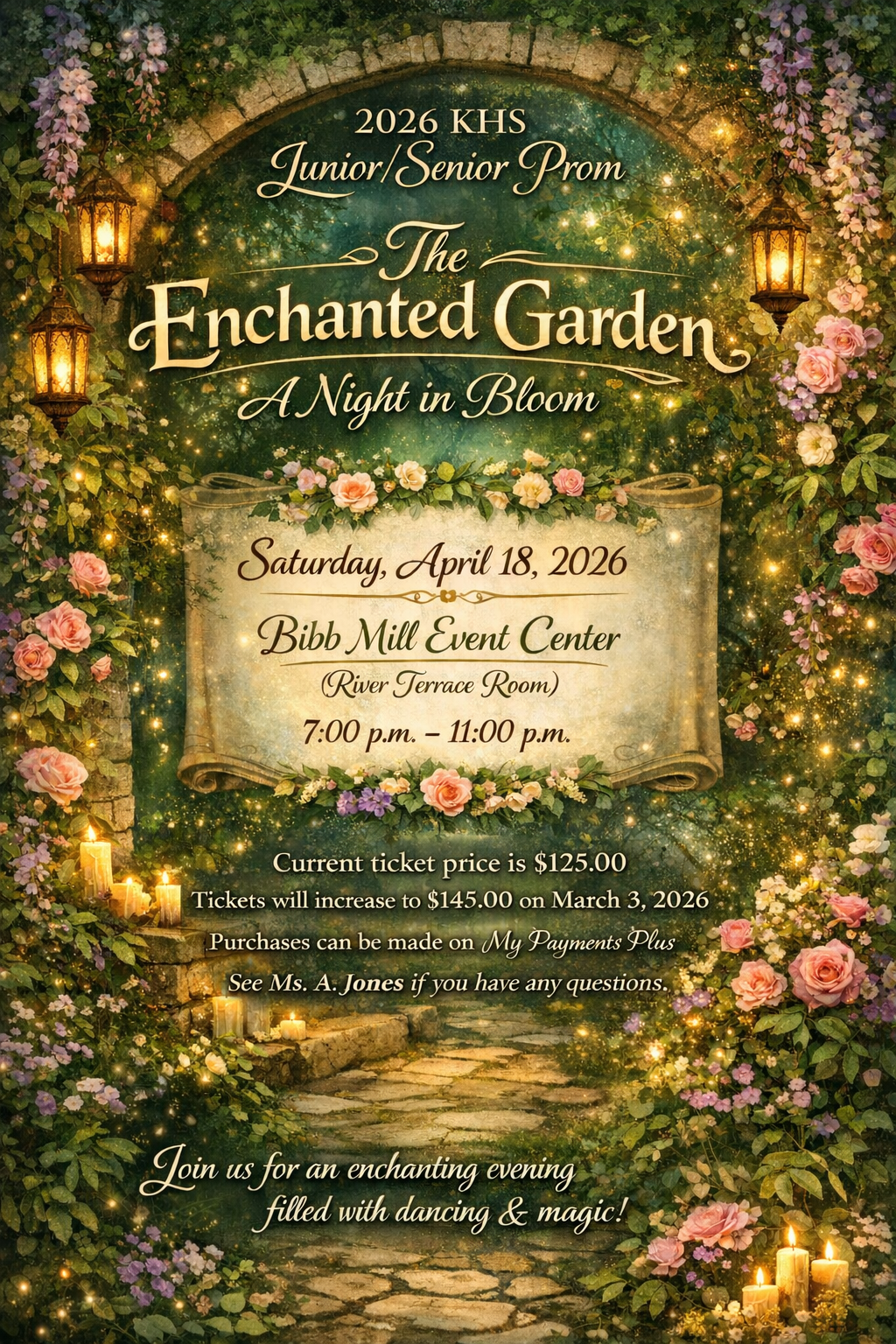 KHS Junior Senior Prom Flyer