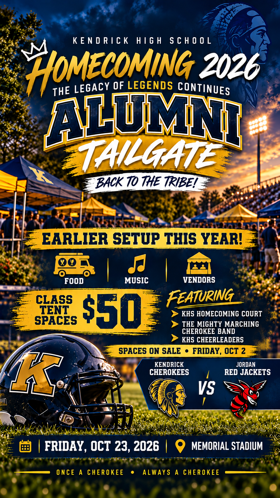 Kendrick Homecoming 2026_ Alumni Tailgate (1)