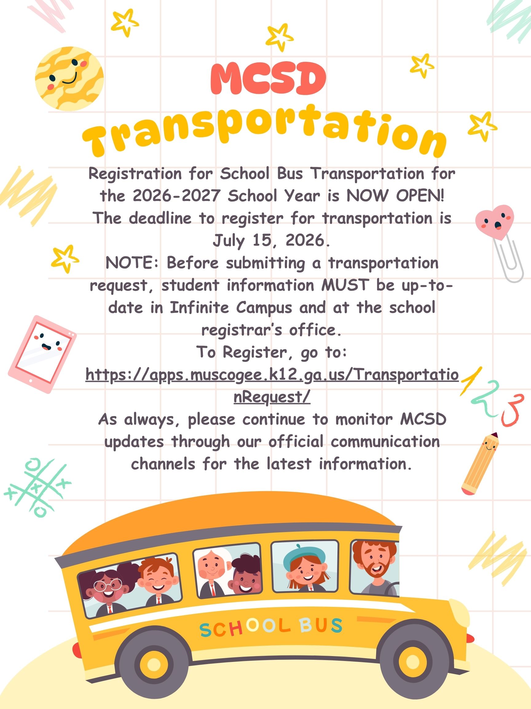 MCSD Transportation 26-27 Panther Gazette