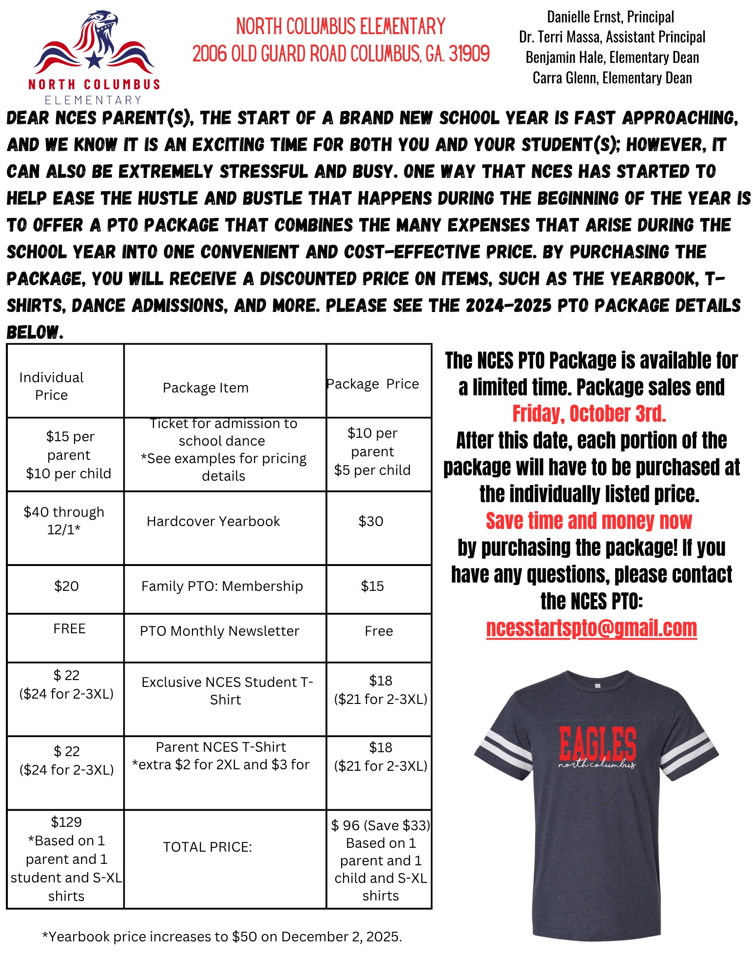 PTO package 20252026