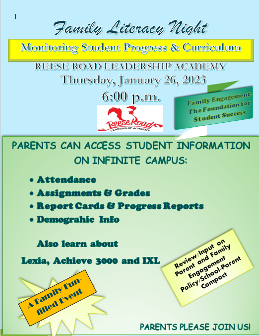 family literacy night