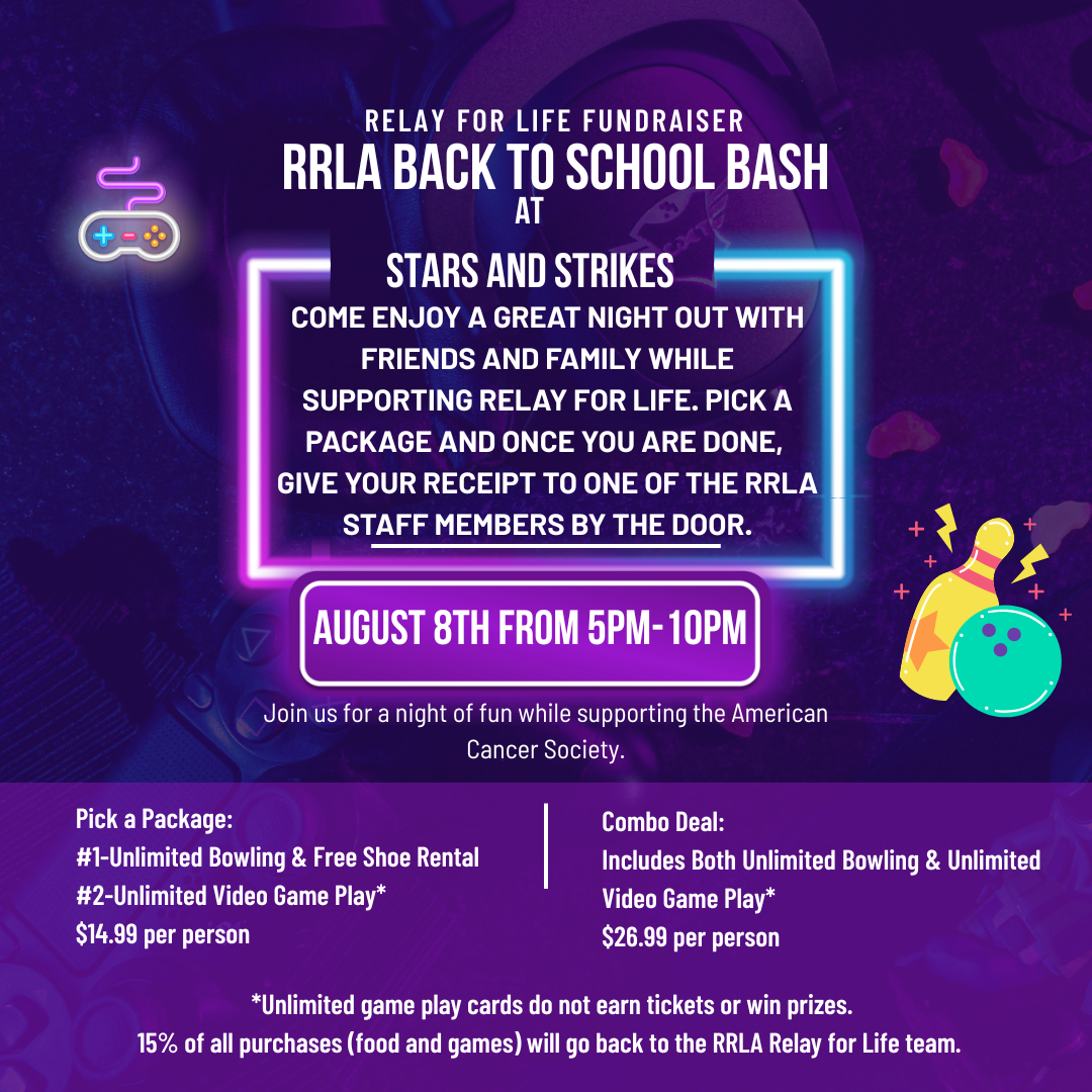 Stars and Strikes Relay Fundraiser 2025
