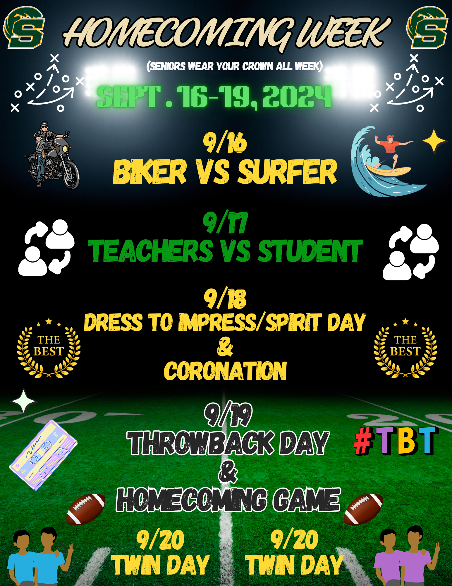 Spirit Week Flyer