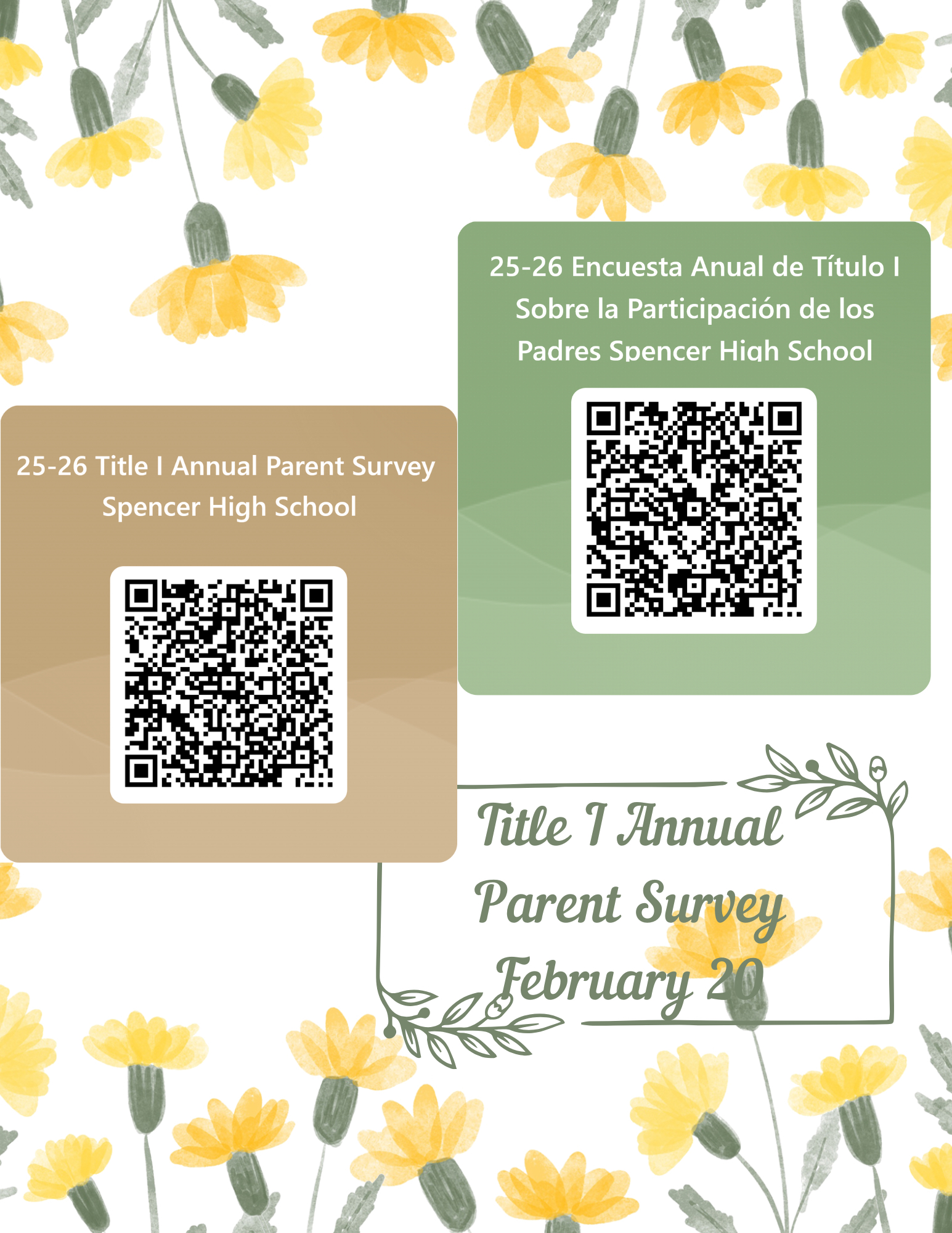 Parent Annual Title I Survey